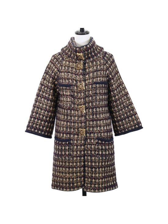 Chanel Sweaters - Chanel Gripoix Button Wool Cashmere Knit 36 Sweater